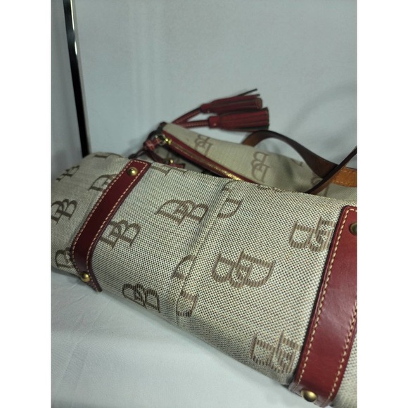 Dooney & Bourke Florentine Jacquard Classic Handbag Purse Tote - Picture 10 of 10